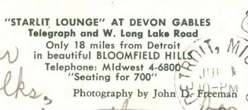 Devon Gables (Port O Three) - Vintage Postcard
